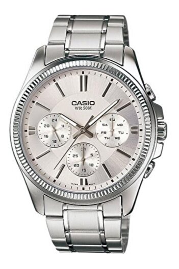Casio Silver Color Men's Wristwatch