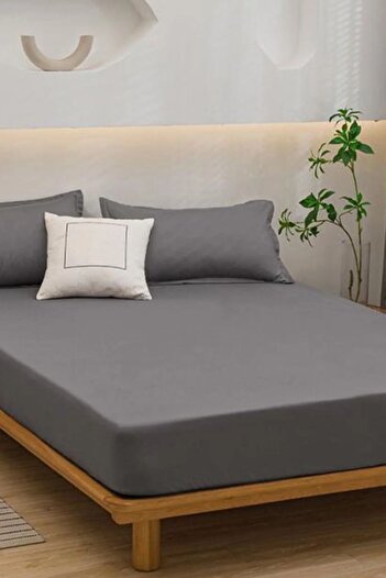 LADYNİL 100% Cotton Single and Double Fitted Sheet - Breathable and Durable, Natural Sleep