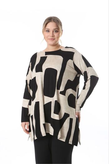 THE CABIN Women's Large Size Tunic
