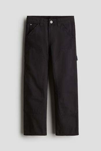 H&M Loose-fit canvas trousers