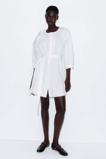 H&M Picot-trimmed dress