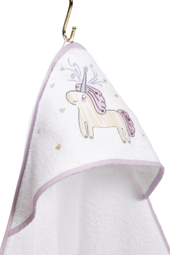 Casadora Baby Astra 100% Cotton - Embroidered Baby Towel Swaddle - 80X80Cm