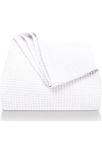 GİNETEKS Waffle Pike - 240X260 Battal Size and Lux Bedspread Pike