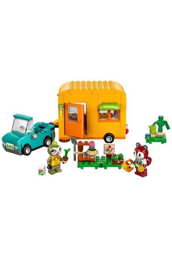 LEGO Animal Crossing Leif Caravan and Garden Shop - Created for Kids Ages 7+