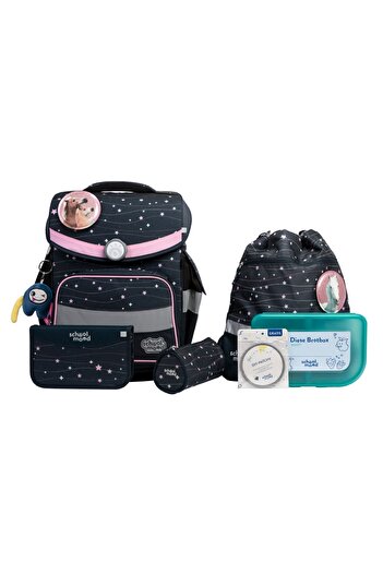 School Mood Timeless Pro School bag set 7-piece