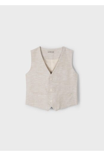 MAYORAL Boy's Linen Vest
