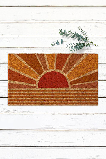 Paspas Yap Welcome Koko Doormat Exterior Door Mat Bristle Mat Home Door Entrance Mat Apartment Apartment Mat