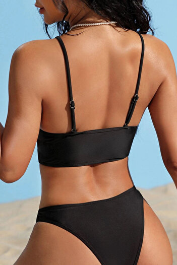 Angelsin Black Stylish Bikini Bottom