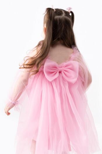 Magu Pink Tulle Girl's Dress – Special Occasion and Birthday Dress