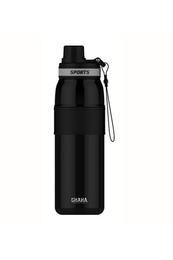 SHAHA VACUUM BOTTLE 650ML BLACK