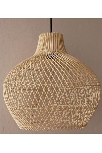 Genel Markalar Modern bambu rattan tombik sarkıt avize
