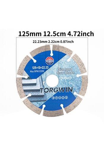 Choice 5 Inch-125mm UV printing Dry cut Diamond Saw Blade 125/150/180/230mm Twin Disc Granite Marble Cuttin