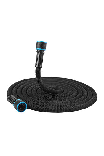 APWIKOGER 50ft Black Magic Watering Hose Flexible Expandable Garden Hose Reels Water Hose Pipe Car Wash Hose Q