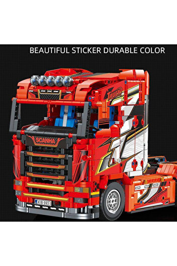Choice Technic JJ9070 MOC Building Block bricks model toy Sca Tractor Truck gifts collect Christmas 1708pcs