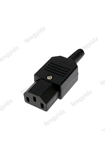Choice Type 1 IEC320 C14 C13 Electrical AC Socket 3 Female Male Inlet Plug Connector 3pin Socket Mount