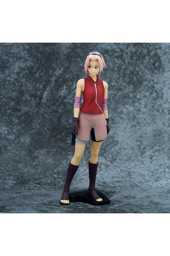 Choice no box Naruto Figure Anime Shippuden Haruno Sakura Action Figure Standing Position Collection Toy Fo