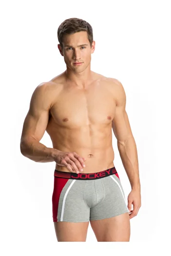 JOCKEY Zone Stretch Fashion Trunk US21-01 Gray
