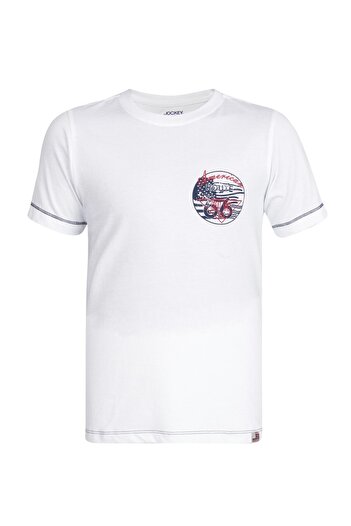 JOCKEY USA Originals T-shirt UB07-02 White