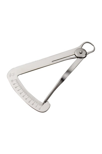 Choice 1pc Degree Gauge Measures From 0-10 Mm Dental Lab Caliper Wax Metal Dental Crown Gauge Caliper Su...