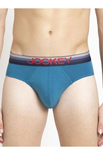 JOCKEY Zone Stretch Bikini Brief US07-01 Blue