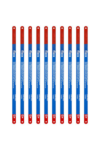 Choice 10PCS 10Pcs Hacksaw Blade 300mm 18 Teeth Hand Saw Blades M35 Steel Replacement Jig Saw Blade For Mea