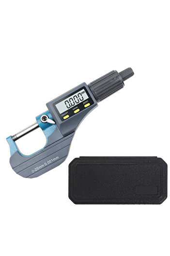 Choice Electronic Outside Micrometer Carbide Tip Measure Tools Caliper Gauge 0-25mm 0.001mm Digital Micr...