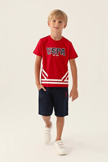U.S. Polo Assn. U.S. Polo Assn Licensed Est Red Boy Bermuda Suit