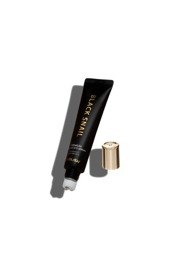 Farmstay Black Snail Premium Rolling Eye Serum 25 ml - eye serum with black snail slime extract