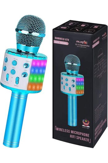 AWH Karaoke Microphone for Kids Age 4-12, Singing Toy for 5-12 Year Olds, Birthday Gifts