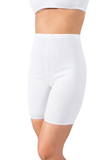 LÜXDRM 5 Pieces Economic Package Women's High Waist Cotton Long Leg Panties
