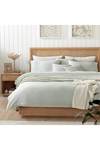 Chakra Asteri Duvet Cover Set King Ecru