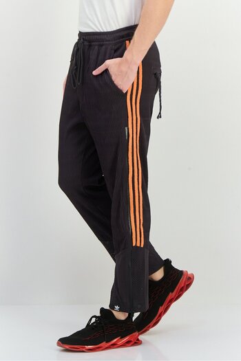 adidas Men Sportswear Fit Outdoor Track Pants, Washed Black