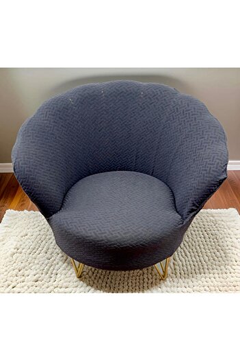 dyg home papatya koltuk kılıfı oval koltuk örtüsü sofa cover ev tekstili
