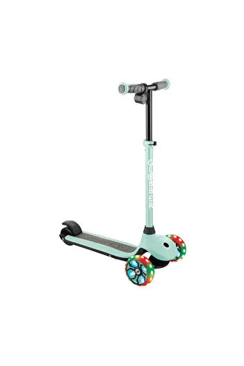 Globber Mint Green Light Electric Scooter - One K E-Motion 4 Plus