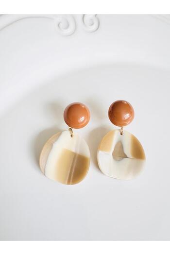 DEVİ fashion Bone Pattern Earrings
