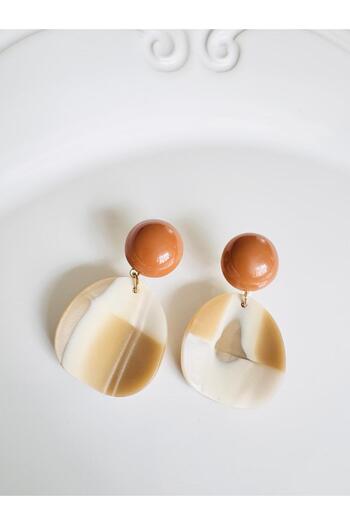 DEVİ fashion Bone Pattern Earrings