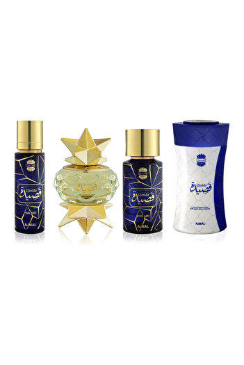 Ajmal Qasida Gift Set - 4 Pieces