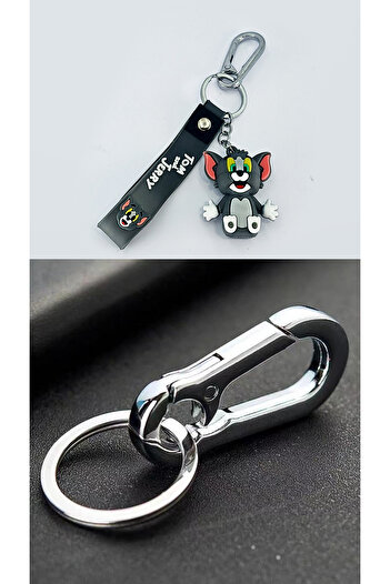 shop 3D Rubber Keychain and Bag Tussage with Tom Character