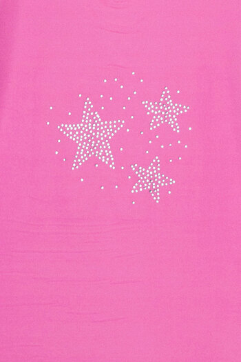 Beniizle Star Stone Detailed Girl's Triple Set Swimsuit