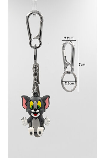 shop 3D Rubber Keychain and Bag Tussage with Tom Character