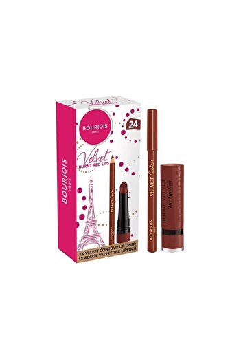Bourjois Velvet Rouge + Lip Liner Set No. 24