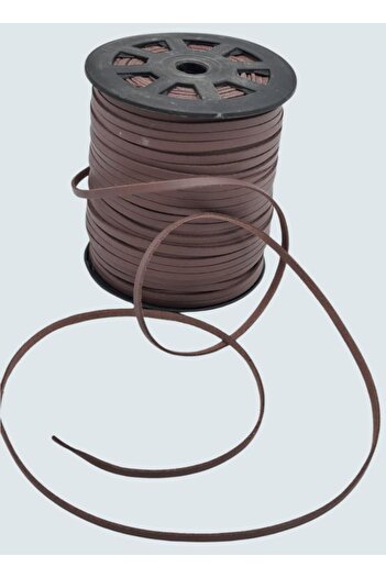 angel çanta aksesuar Angel 4 mm Brown Faux Leather Bag - 5 Meter Rope