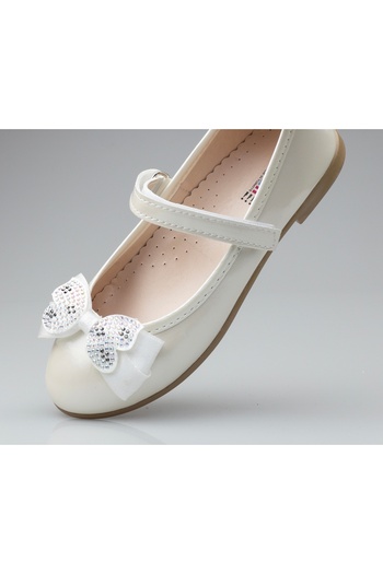 JOJO KIDS Girl's Velcro Ballet Ballet, Non-Slip Sole, Orthopedic Ballet Ballet, Flexible and Soft Ballet Ballet