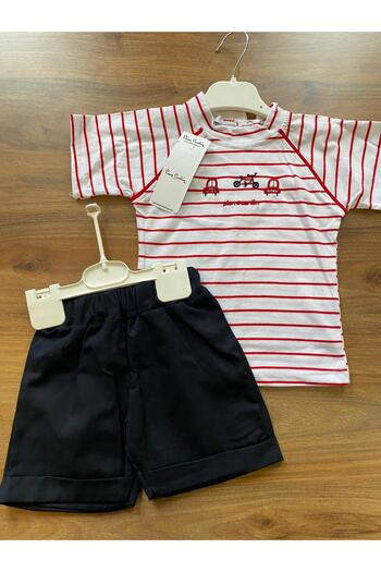 Pierre Cardin Boy's Trolley Shorts 2 Piece Set