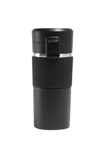 Weather Forecast Black 304 Steel - 380ml Cold and Hot Coffee Thermos Mug Cin908Sy