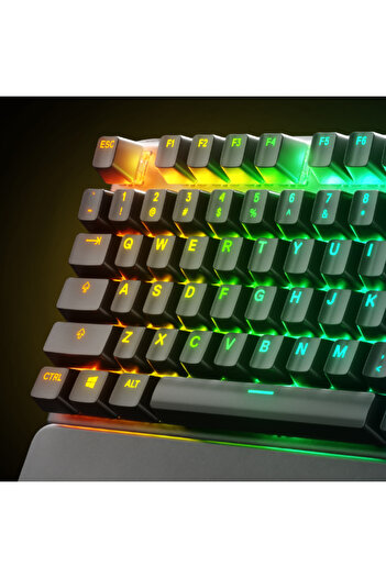 SteelSeries Apex 7 Mekanik Oyun Klavyesi, Oled Akıllı Ekran, Red Switch, Türkçe Qwerty