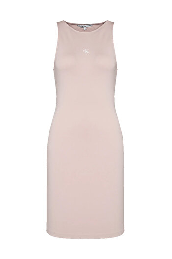 Calvin Klein Women's Body Wrap Flexible Logo Pink Dress J20J223067-TF6