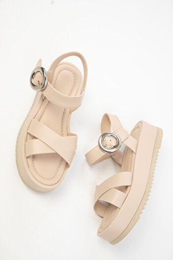 SOHO Beige Women's Sandals 20250