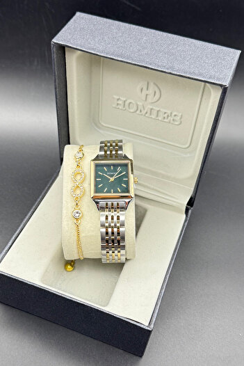 Homies KADIN KOL SAATİ ORJİNAL HEDİYELİK KUTUSU VE BİLEKLİK HEDİYELİ.HBHR6733