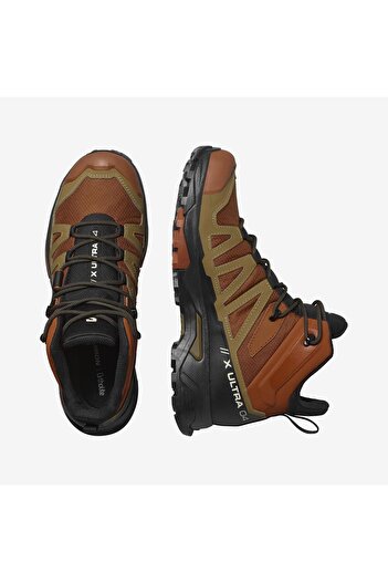 Salomon X Ultra 4 Gore-Tex Men's Brown Outdoor Boots (L47685400)